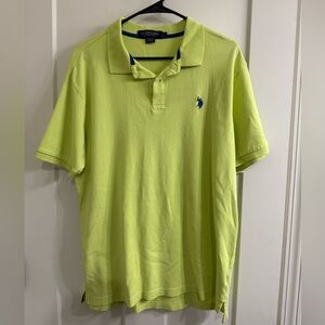 Ralph Lauren Men's Green Polo Shirt- Luxury Feel Style